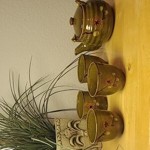 Simple dining teapot set